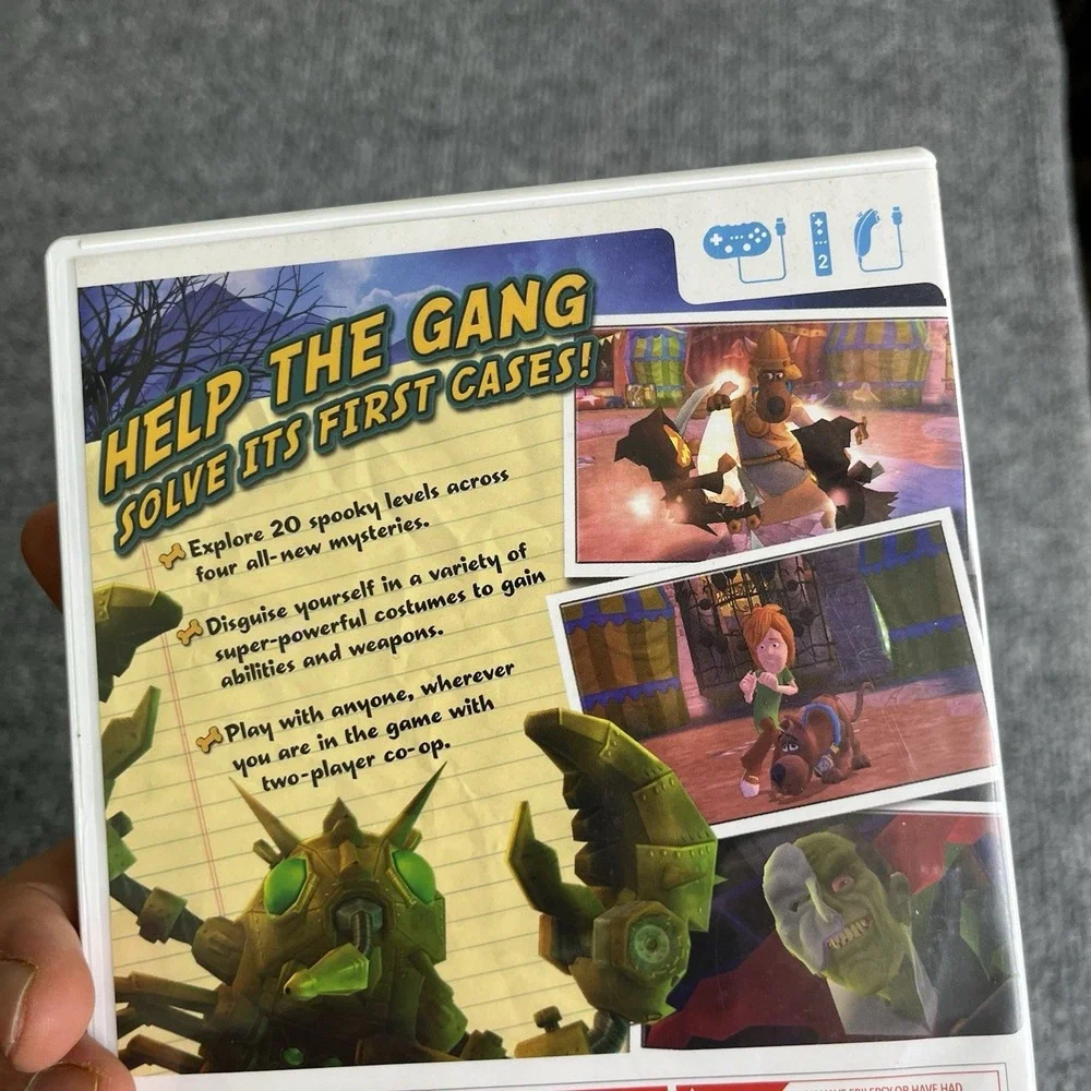 Scooby-Doo First‎ Frights Nintendo Wii CIB TESTED WORKS!
